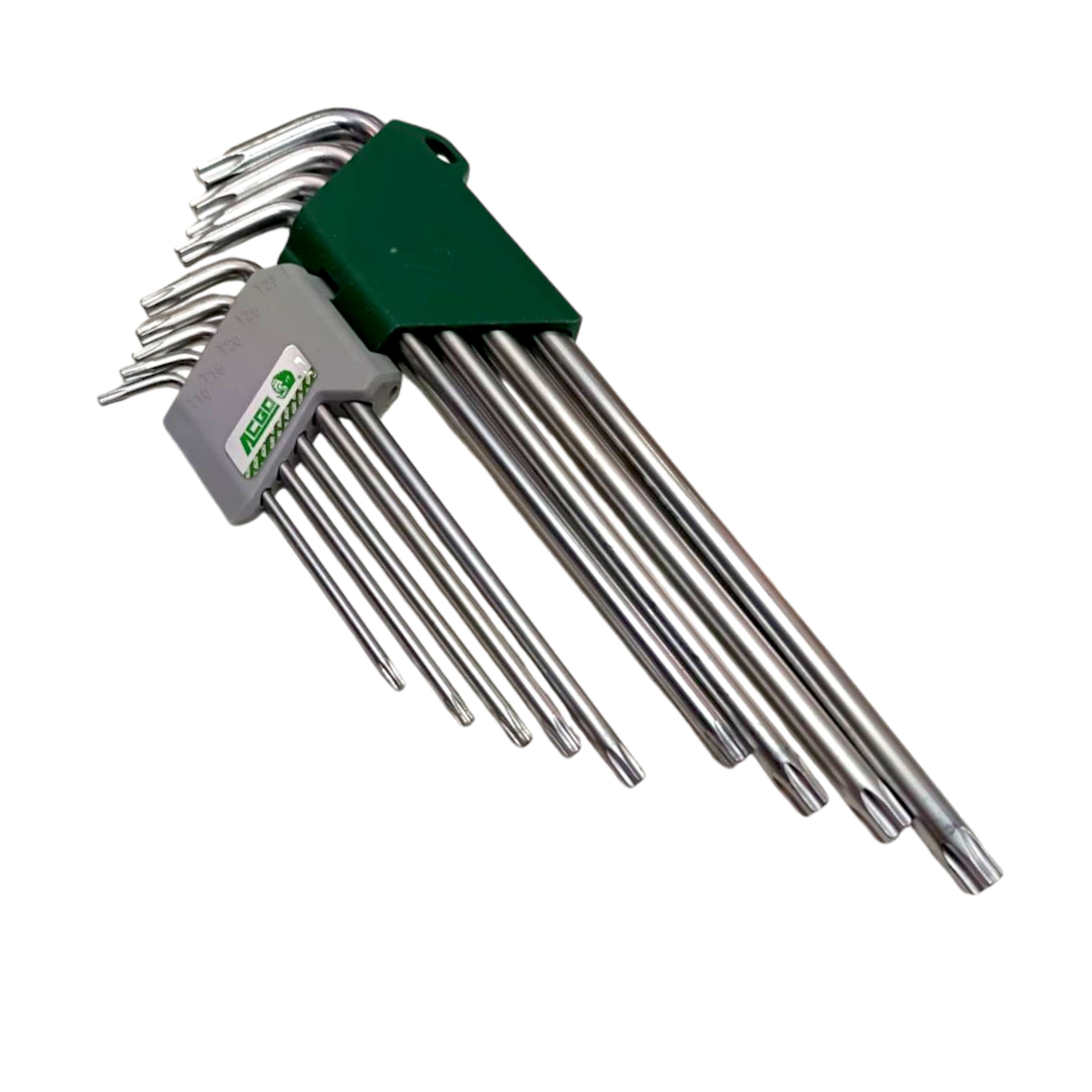 ACGO ประแจทอร์ค แบบยาว ชุด 9 ตัว ขนาด T10-T55 No.AG630