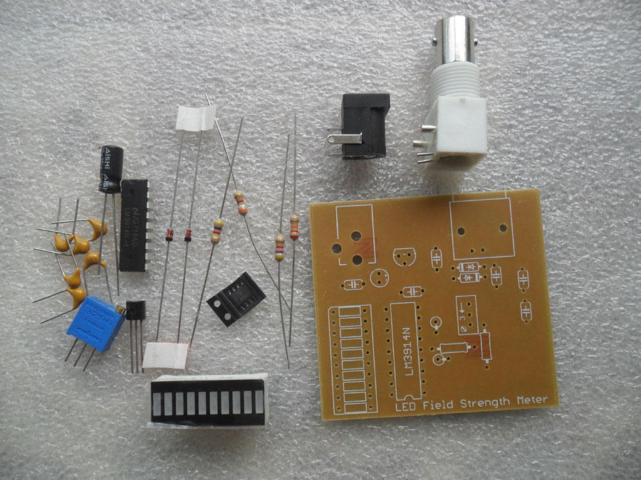 LED Field Strength Meter 1-500 MHz เครื่องมือวัดความเข้มสนามแม่เหล็กไฟฟ้า