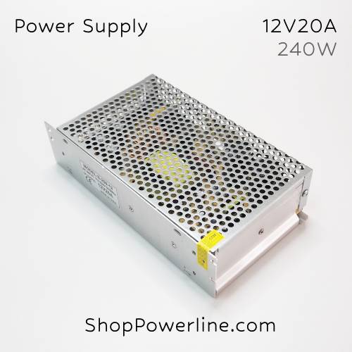 อุปกรณ์จ่ายไฟ Power Supply 12V 20A 240W