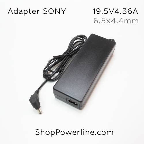อะแดปเตอร์ Adapter SONY 19.5V 4.36A 85W (6.5x4.4mm)