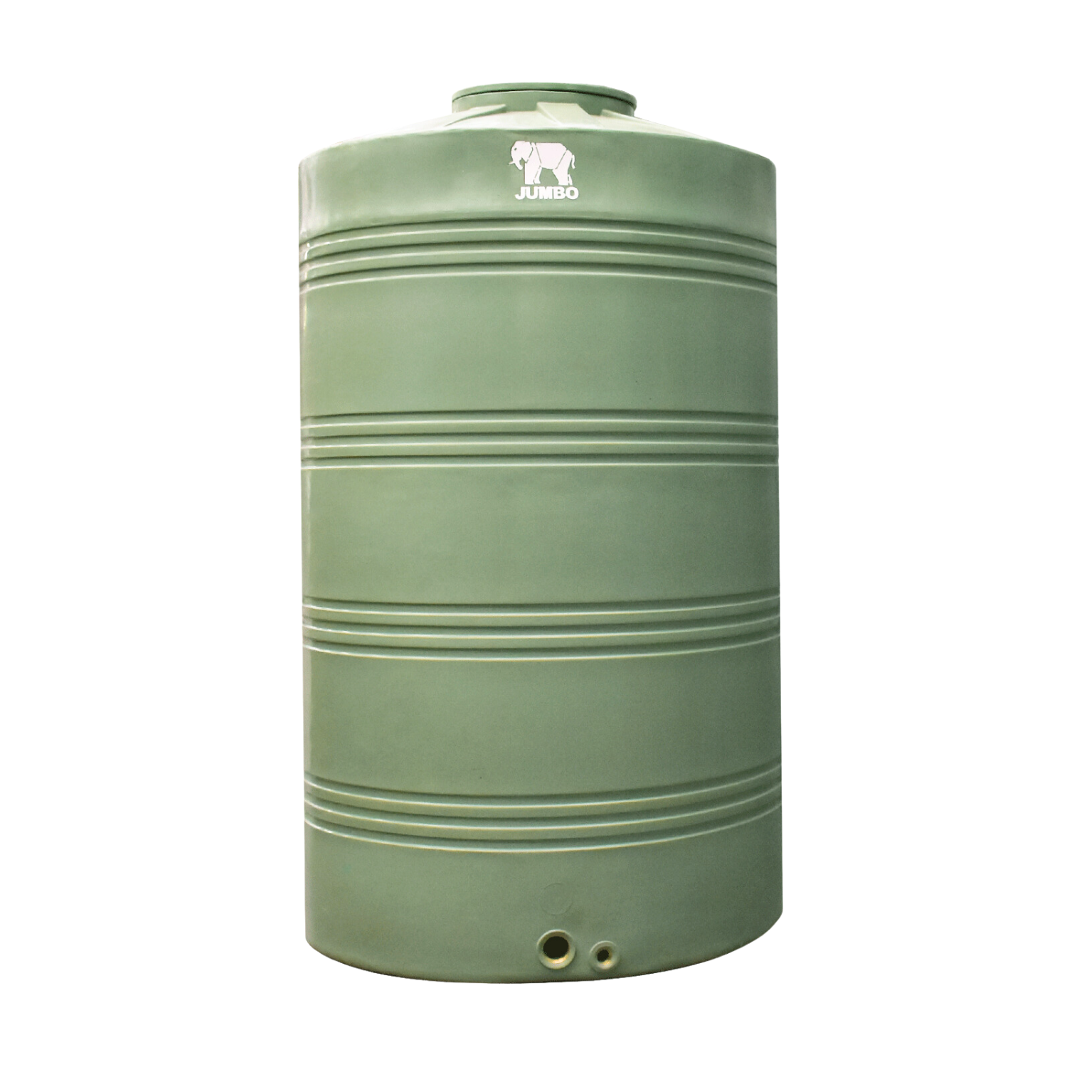 ถังเก็บน้ำบนดิน JUMBO รุ่น PURE (เพียว) ขนาด 2000 ลิตร สีเขียว,สีเทา
