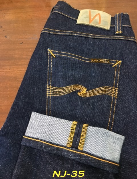 35.สภาพใหม่ - Nudie Lean Dean Dry 16 Dips เอว 31 ยาว 28