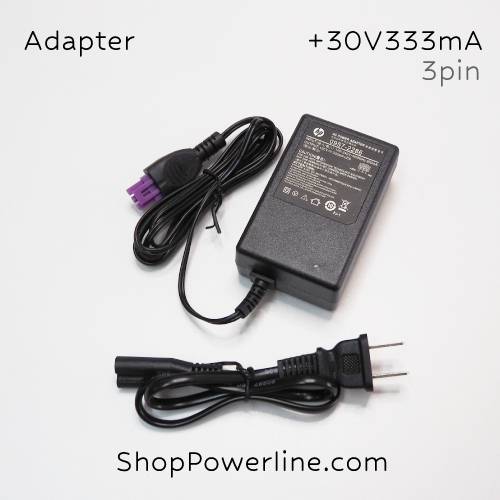 อะแดปเตอร์ Adapter Printer HP +30V 333mA (3Pin)