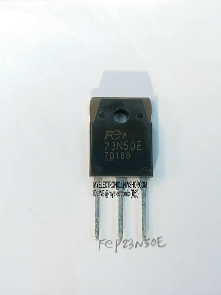 ขาย FEP23N50E ตัวถังTO-247 High power transistor NPN 23N50 FEP23N50 ราคา ตัวล่ะ . บาท