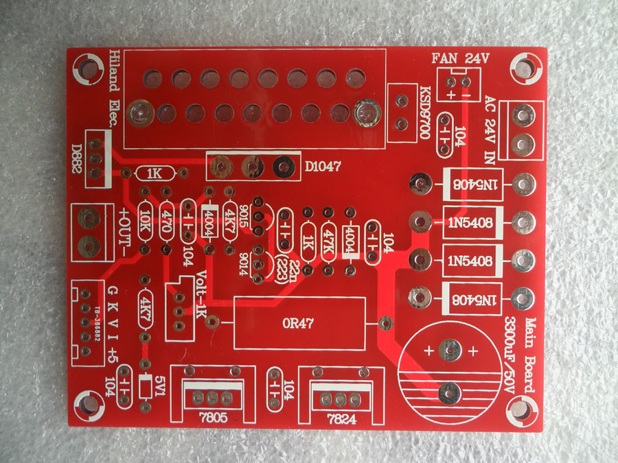 ชุดคิทวงจร Regulator 0-28V 1mA-2A มีหน้าจอ ปรับค่ากระแสและแรงดันได้ (แบบยังไม่ได้บัดกรี)