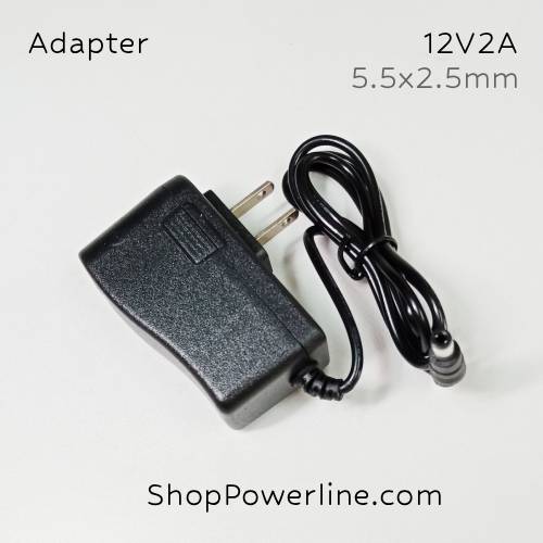 อะแดปเตอร์ Adapter 12V 2A (5.5x2.5,2.1mm)