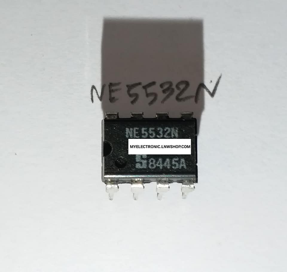 ขาย NE5532N ไอซี IC NE5532 N ตัวถัง DIP-8ขา ยี่ห้อ S ราคา ตัวละ . . . . หน่่วย บาท