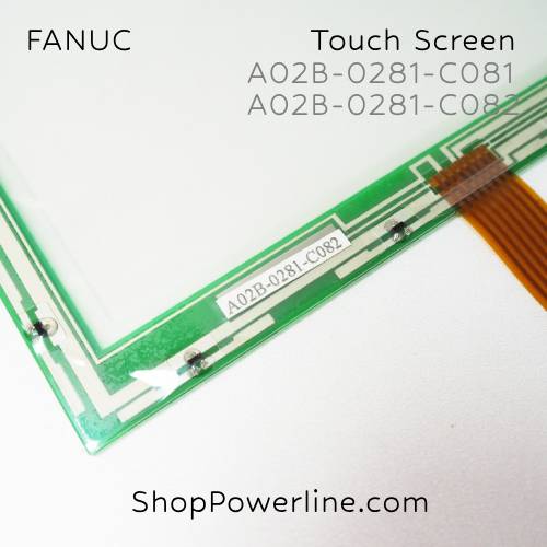 จอทัชสกรีน Touch Screen 10.4" FANUC (A02B-0281-C081, A02B-0281-C082)