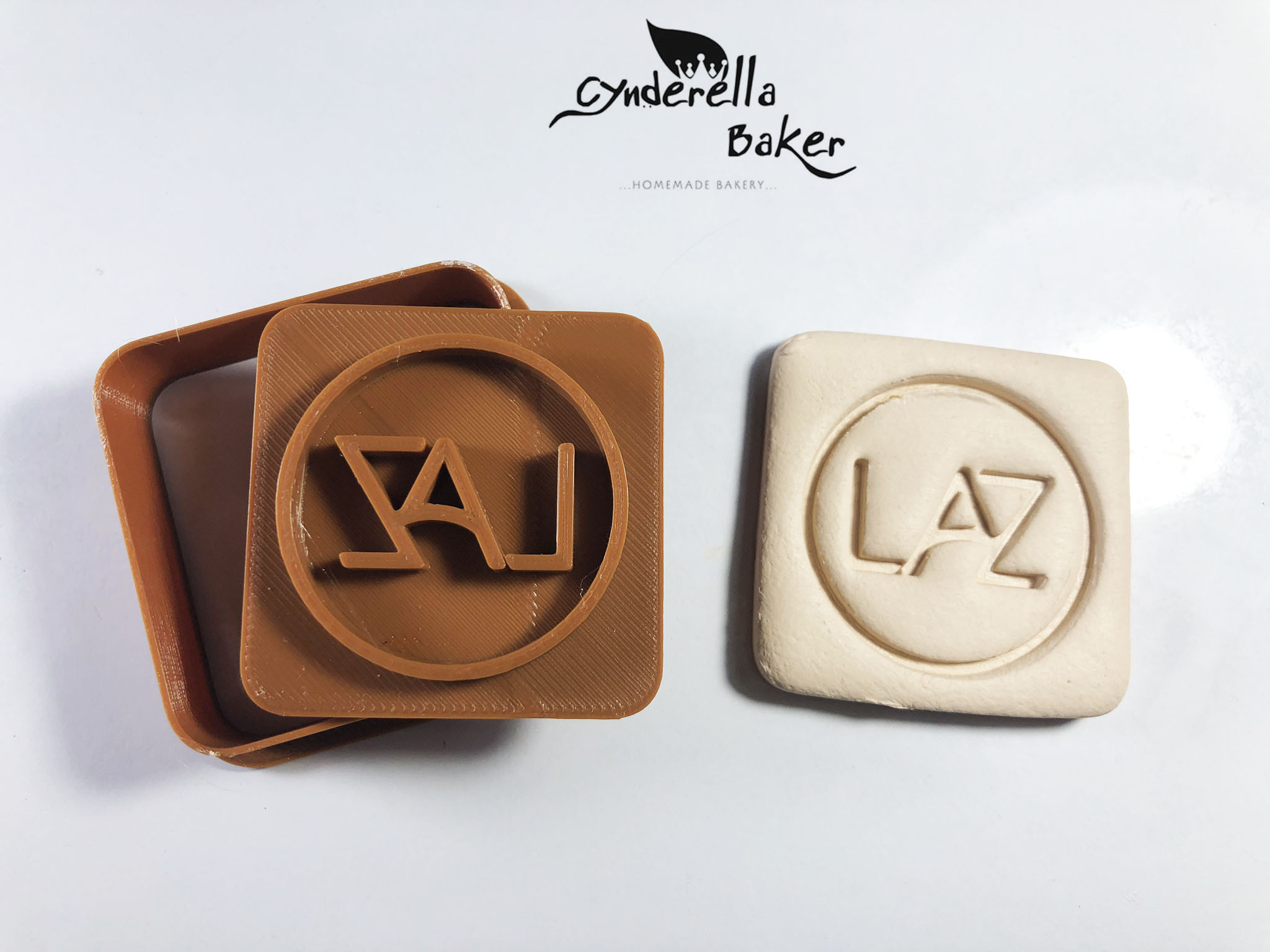 พิมพ์กดคุกกี้ ลาย Lazada