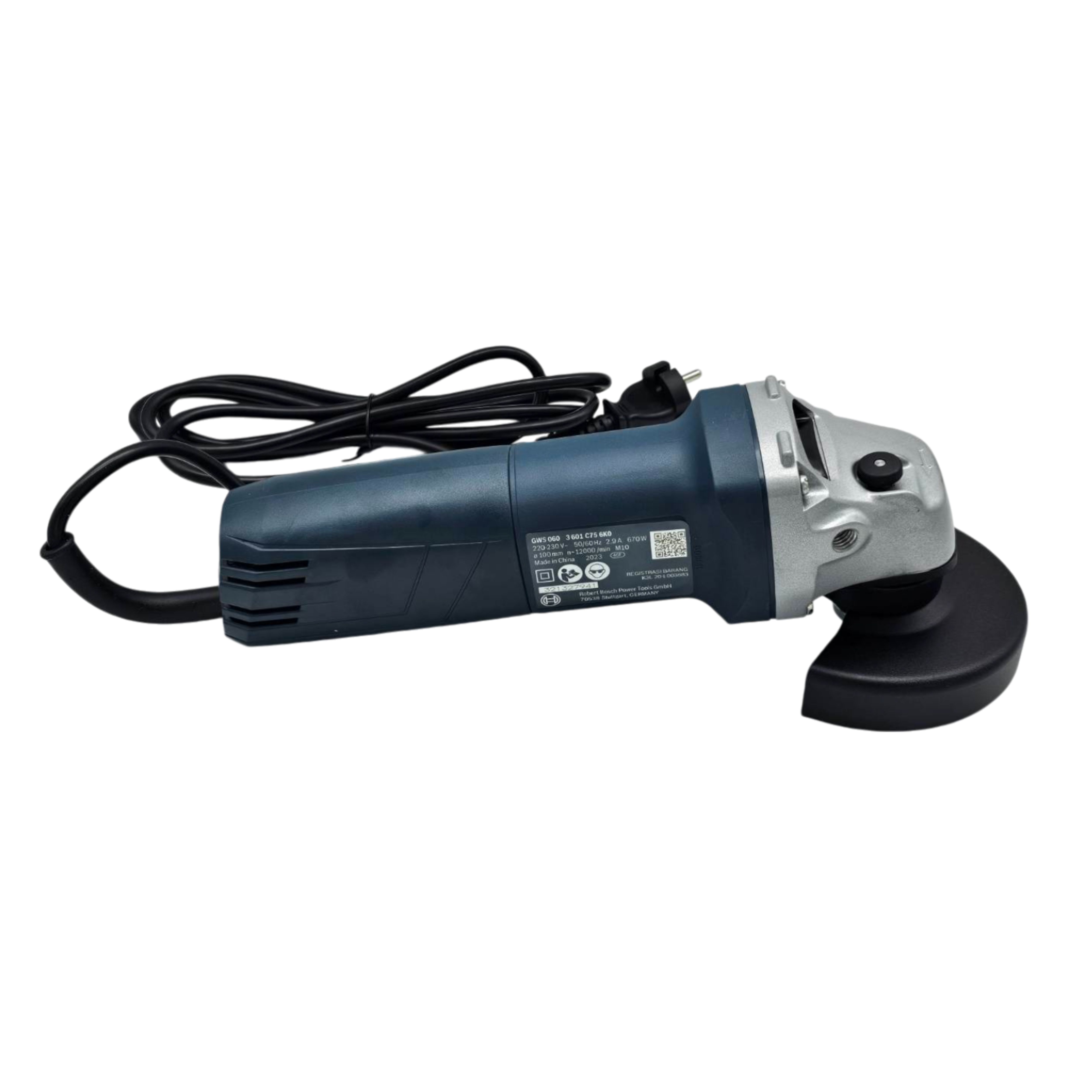 BOSCH เครื่องเจียร ขนาด 4 นิ้ว 670W รุ่น GWS 060 รับประกัน 6 เดือน (Angle Grinder)