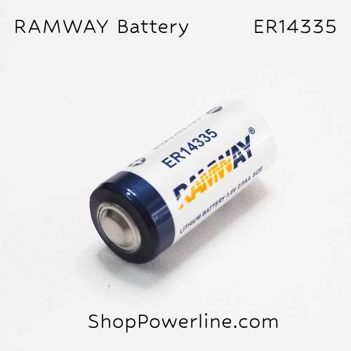 แบตเตอรี่ Battery RAMWAY (ER14335) 3.6V 2/3AA 1650mAh