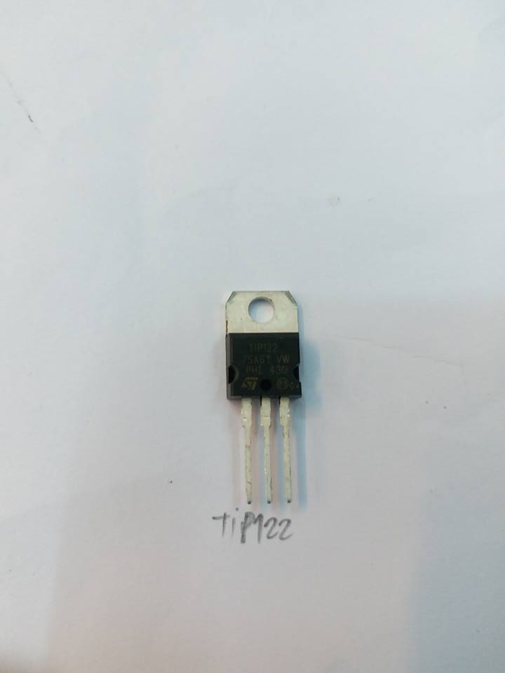 ขาย TIP122ทรานซิสเตอร์NPNตัวถังTO-220ยี่ห้อST-THOMSAN/SGS-THOMSONราคาตัวล่ะ บาท