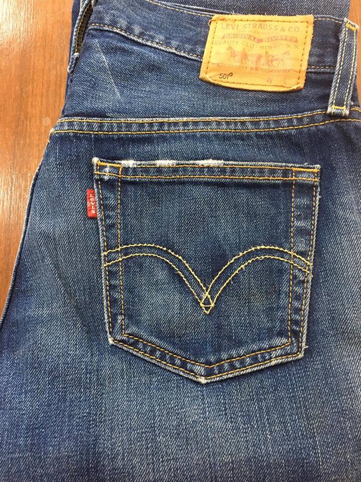 2. Levi's 501 ผู้หญิง เอว 30 ยาว 32 สะโพก 35