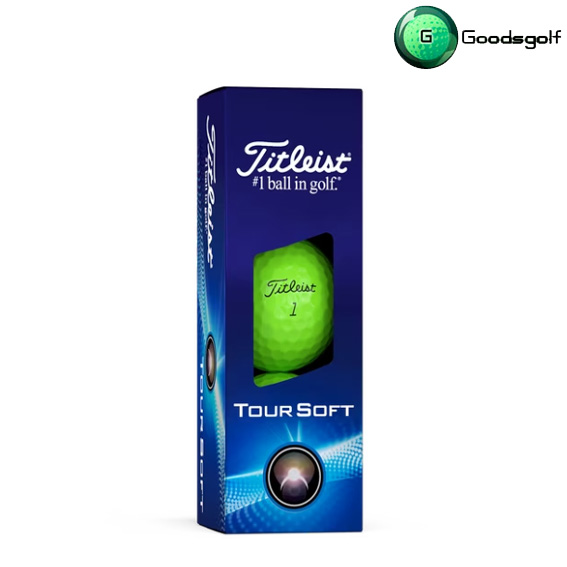 ลูกกอล์ฟ Titleist Tour Soft 2024 Green