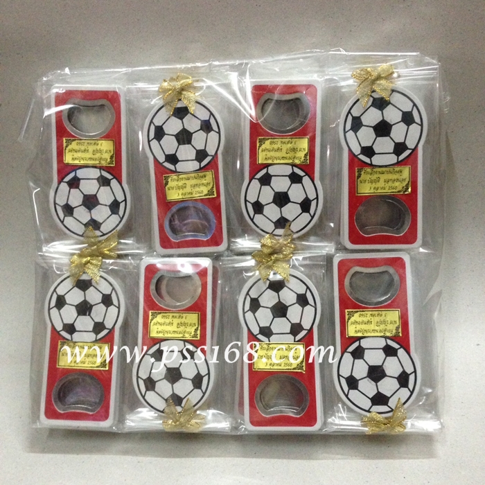 ที่เปิดขวดฟุตบอล แพ็คถุงแก้วติดโบว์