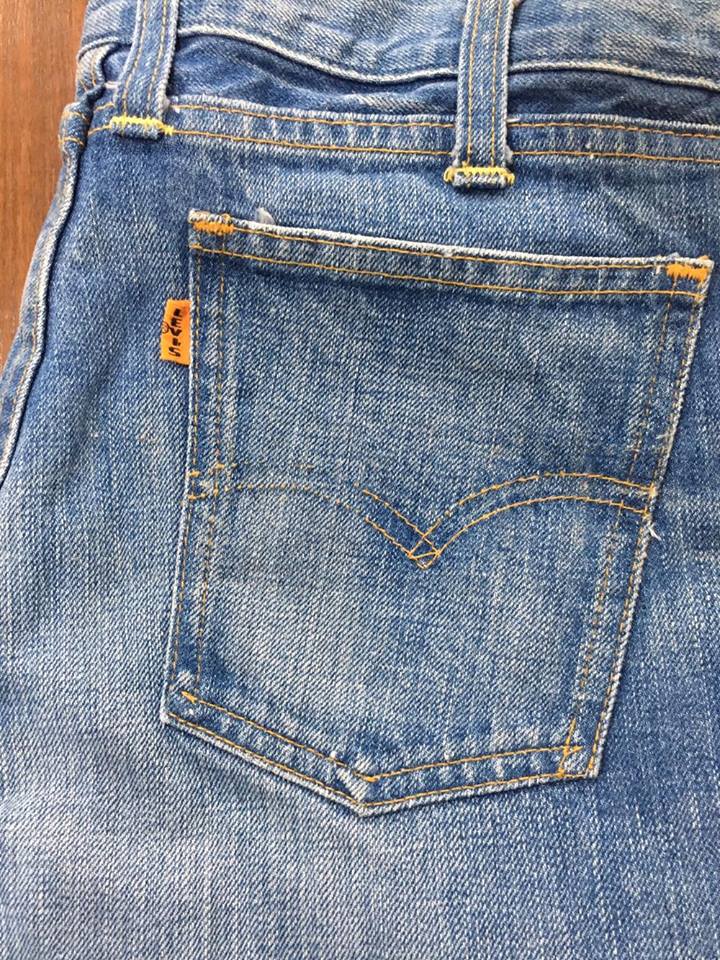 Levi's 646 0246 Big E ป้ายส้ม ขาม้า Made in USA ปี 2002 เอว 30 ยาว 33