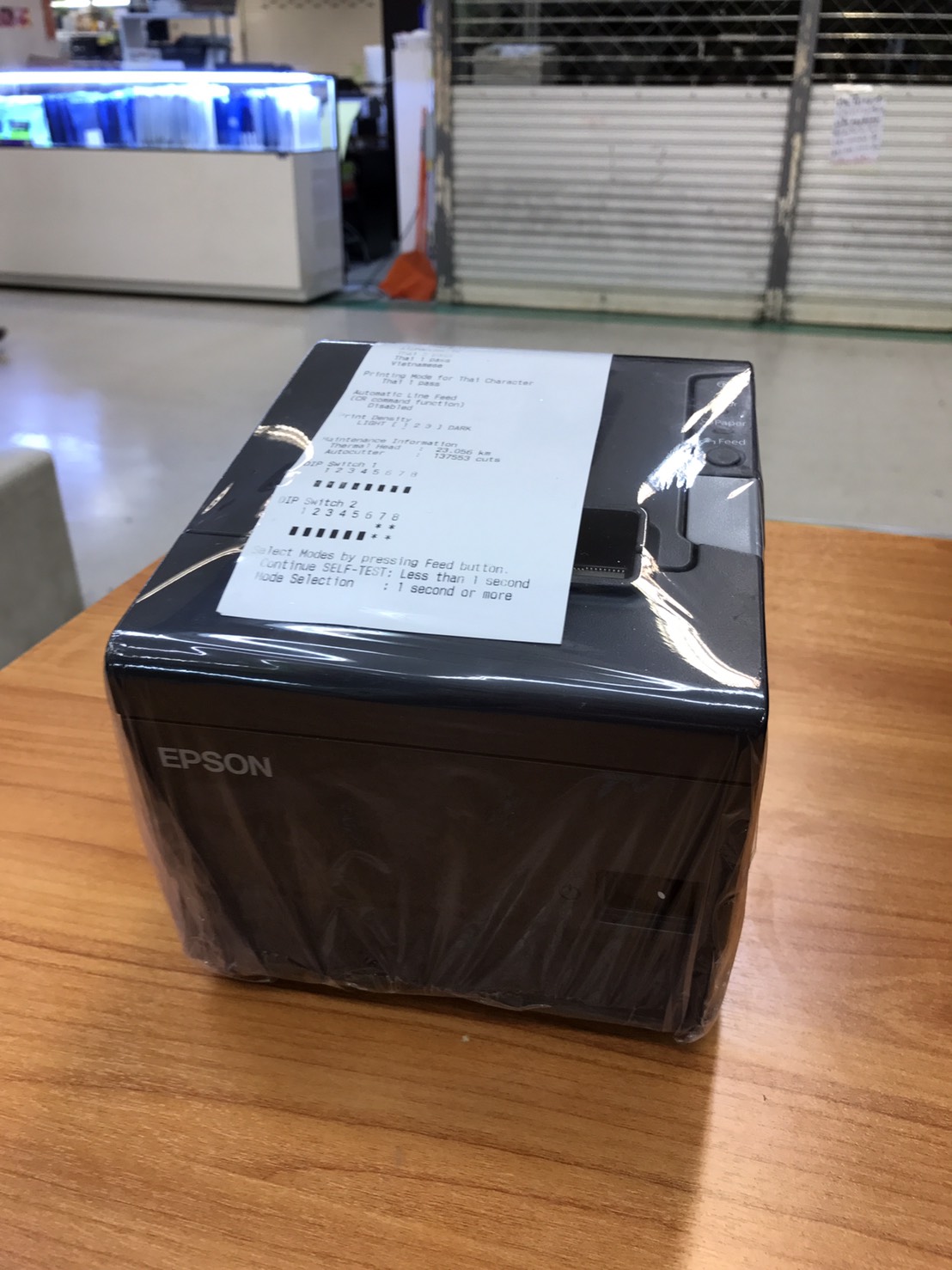 เครื่องพิมพ์ใบเสร็จ EPSON TM-T88V ปริ้นสลิปความร้อนมือสอง(PORT USB)