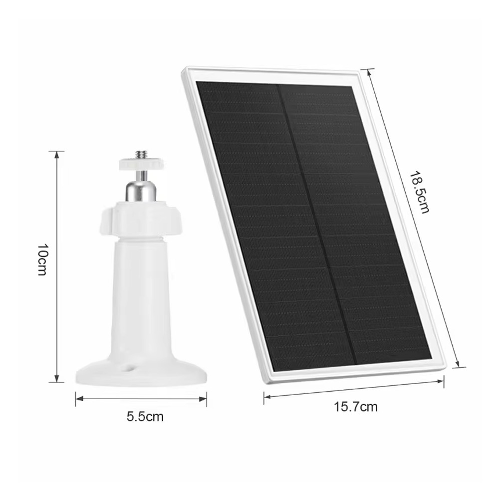 X-Connect แผง Solar cell สำหรับอุปกรณ์ Smart Home USB Type C MicroUSB 5V 3W 500mA สูงสุด/สูงสุด1200mA