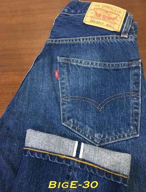 30. Levi’s LVC 1967 505-0217 Sample Garment เอว 29 ยาว 31 Made in Turkey