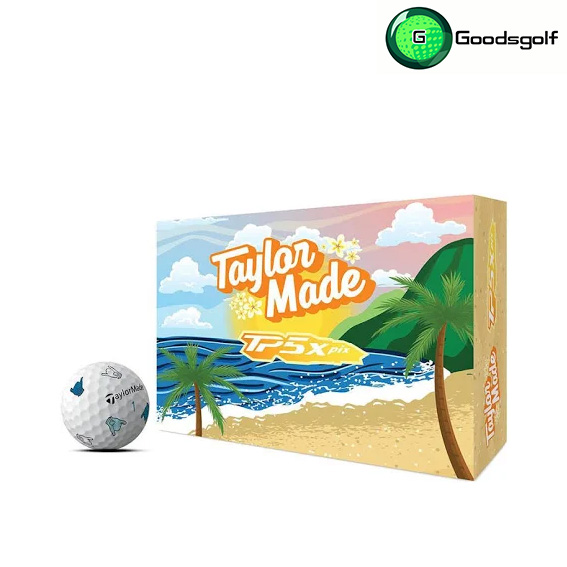 ลูกกอล์ฟ Taylormade TP5x pix Shaka ball Limited