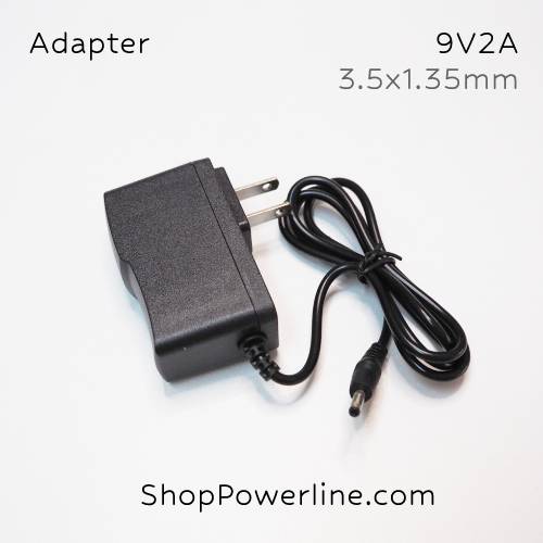 อะแดปเตอร์ Adapter 9V 2A (3.5x1.35mm)