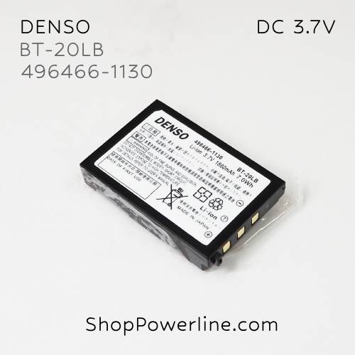 แบตเตอรี่ชาร์จ Battery Scanner Re-charge DENSO (BT-20LB, 496466-1130) 3.7V 1880mAh