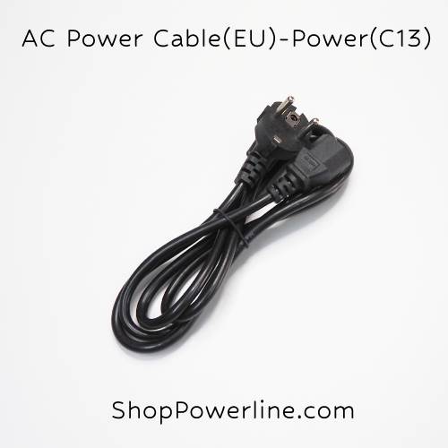 สายไฟ AC Power Cable(EU) - Power(C13) (0.75mm)(1.5m)