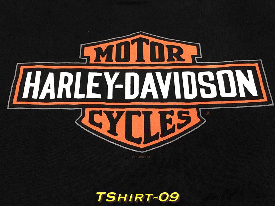 เสื้อยืด Harley Davidson The Legend Rolls On Size M อก 39 นิ้ว