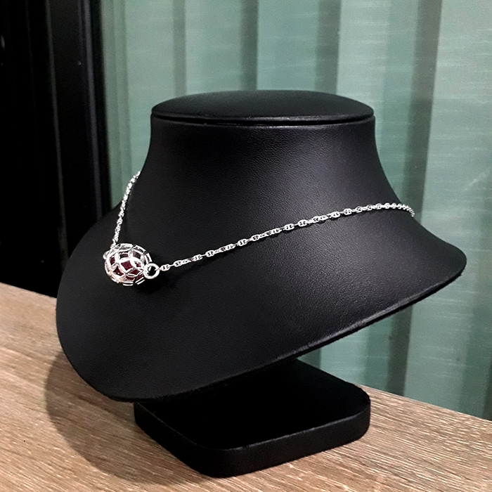 สร้อยคอ SILVER 9.25% 17" Silver 1 NS105