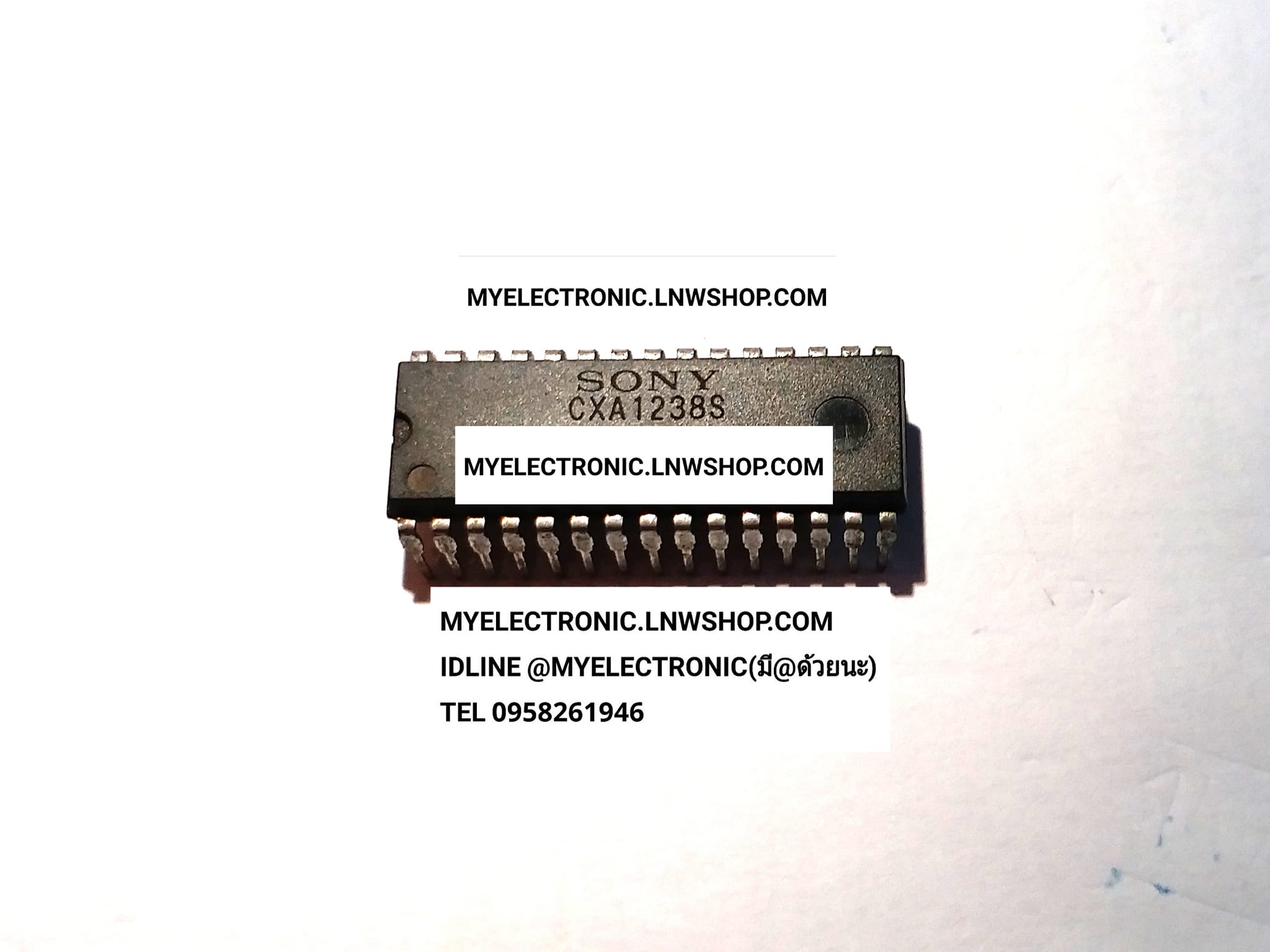 ขาย CXA1238S ไอซี IC ตัวถัง DIP30s ยี่ห้อ SONY โซนี่ CXA1238 S ราคา ตัวละ . . . . หน่วย บาท