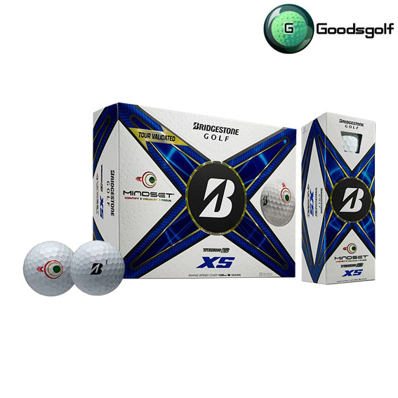 ลูกกอล์ฟ Bridgestone Tour B XS mindset (ซื้อ 1 แถม 1)