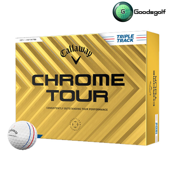 ลูกกอล์ฟ callaway Chrome Tour Triple Track Golf Balls