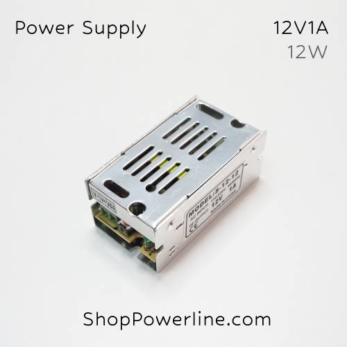 อุปกรณ์จ่ายไฟ Power Supply 12V 1A 12W
