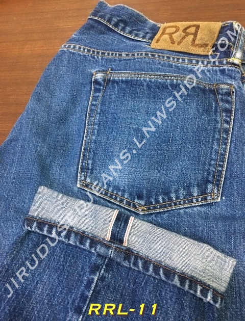 11. RRL Jeans – Slim Fit ริมแดง เอว 34 ยาว 30 Made in USA