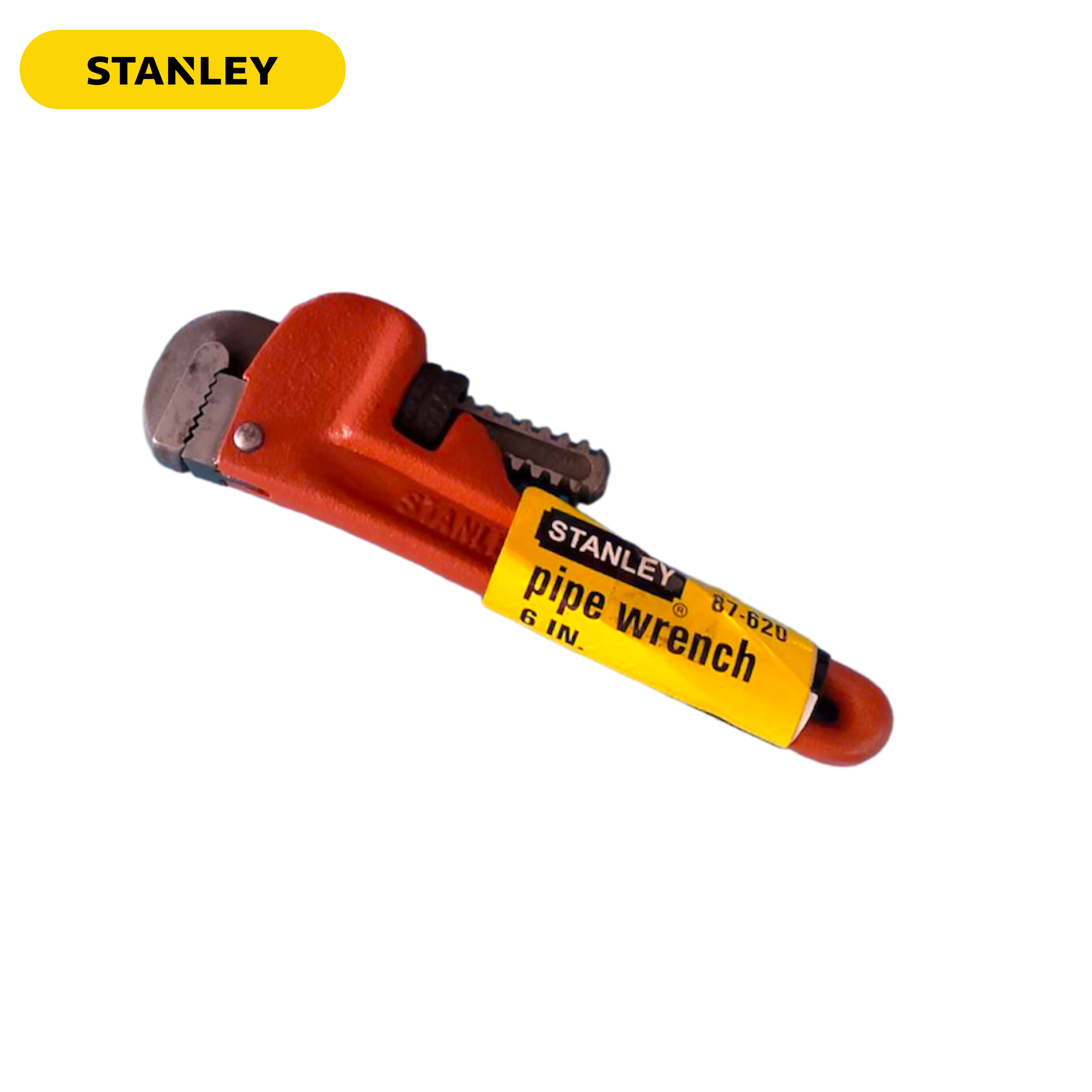 STANLEY 87-620 ประแจขันท่อขาเดี่ยว ประแจจับแป๊ป ขนาด 6นิ้ว ของแท้ 100%