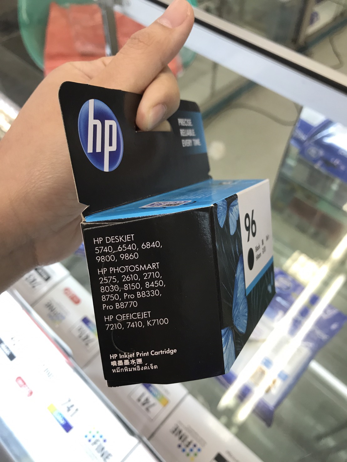 ตลับหมึก HP เบอร์ 96 สีดำ