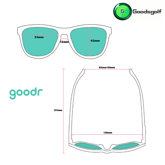 แว่นตา Goodr "Professional Respawner” OG Polarized Sunglasses