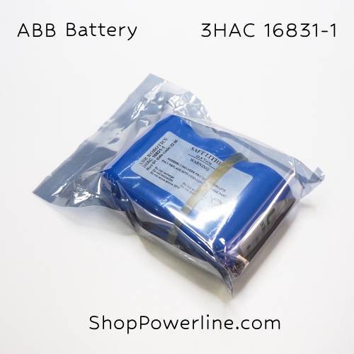 แบตเตอรี่ Battery ABB/Germany (3HAC 16831-1) 10.8V (Black Plug)