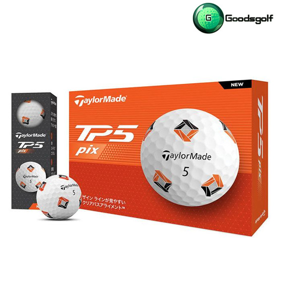 ลูกกอล์ฟ Taylormade TP5 pix 2024 ซื้อ2แถม1