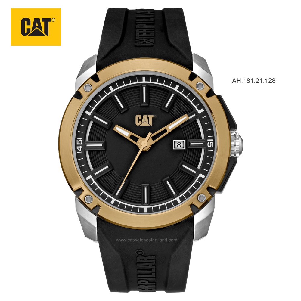 นาฬิกา CAT รุ่น ELITE รหัส AH.181.21.128 ELITE BLACK GOLD