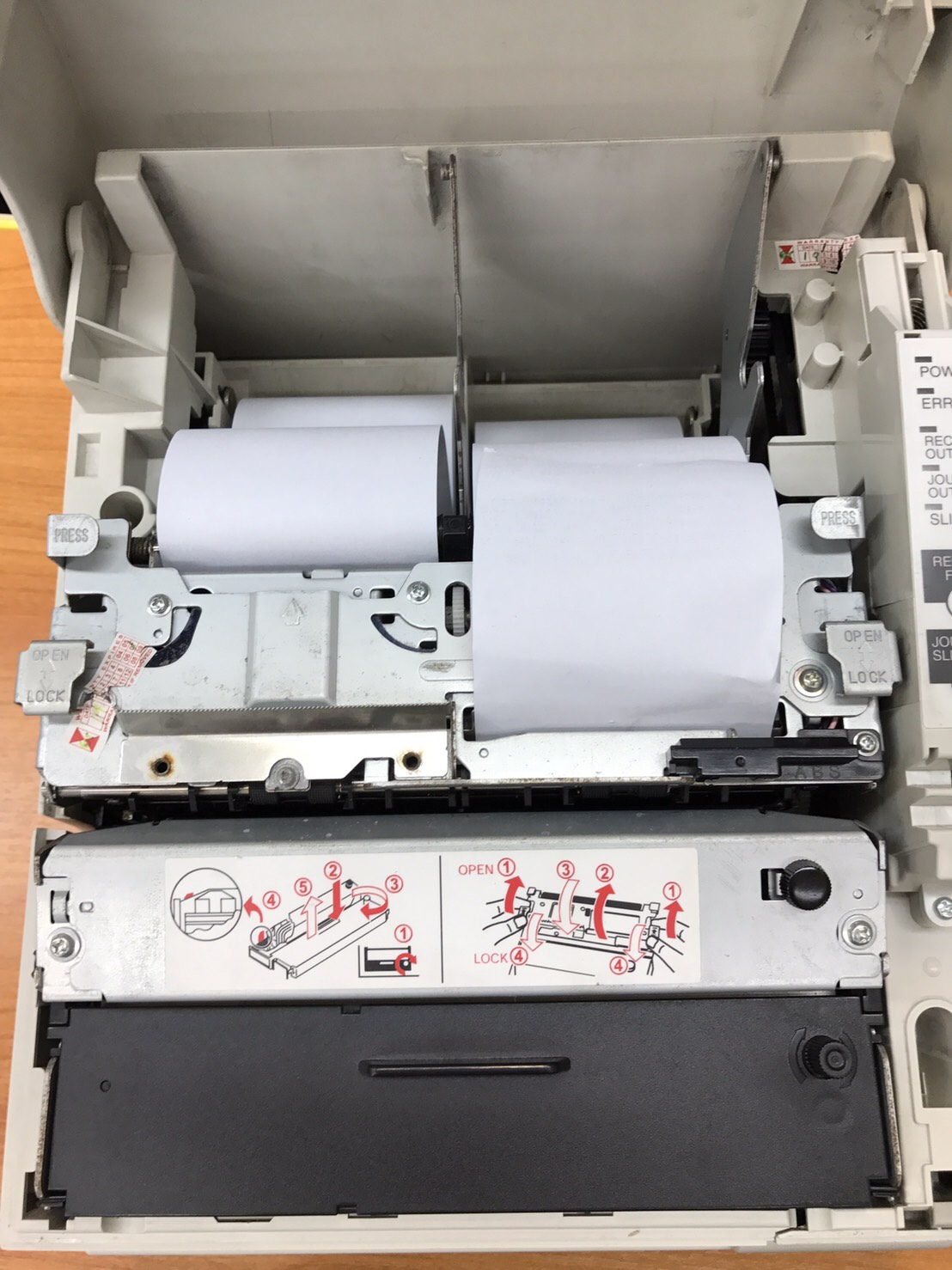 เครื่องพิมพ์ใบเสร็จ Epson TM-U950 ปริ้นสลิปเข็มกระแทกมือสอง