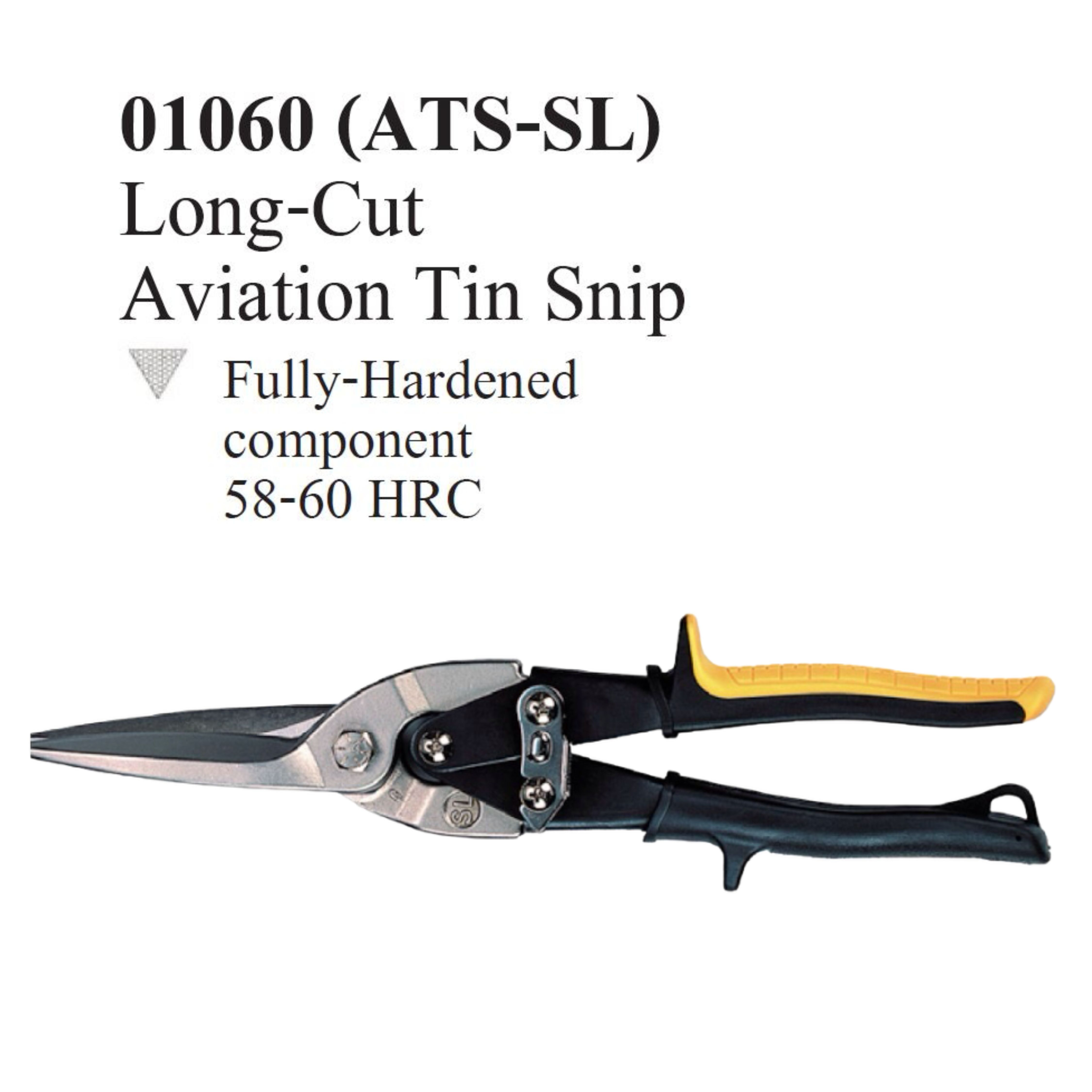 กรรไกรตัดสังกะสี กรรไกรตัดแผ่นเหล็ก ALLPRO Made in Taiwan