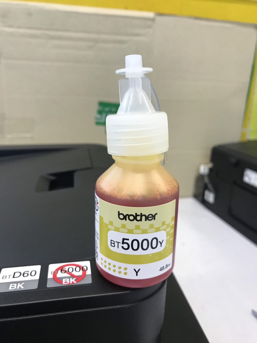 เครื่องปริ้นเตอร์มัลติฟังก์ชั่น เครื่องพิมพ์รุ่นเก่า BROTHER MFC-T810W + INK TANK