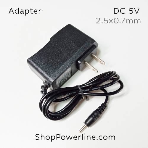 อะแดปเตอร์ Adapter 5V 2A (2.5x0.7mm)