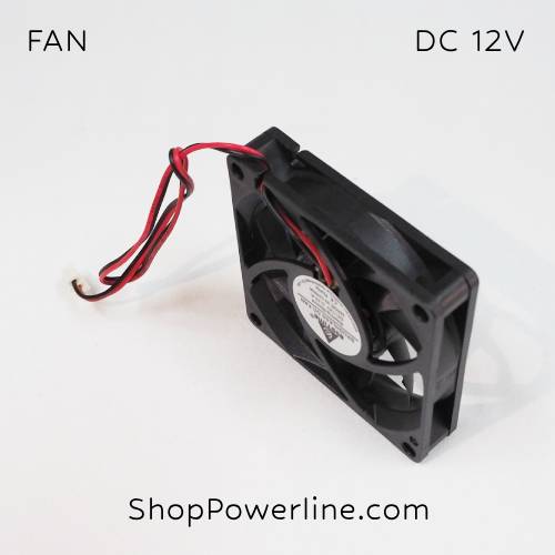 พัดลม Fan DC12V 70x70x15mm (2wire)
