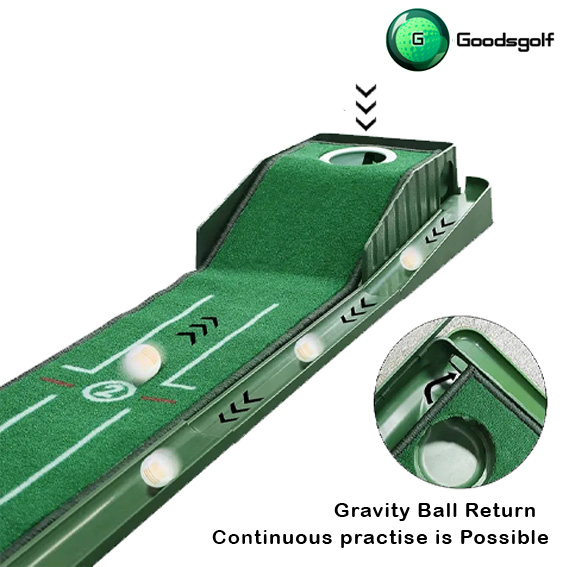 Golf Putting Mat พรมซ้อมพัตมีราง