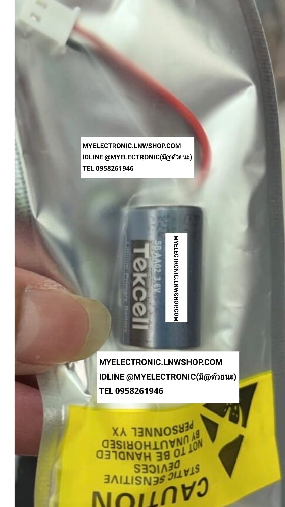 ขาย แบตเตอรี่3.6V MODEL รุ่น SB-AA02 ยี่ห้อ TEKCELL SBAA02 BATTERRY ถ่าน แบตเตอรี่ 3.6V DC ราคา ตัวละ . . . . หน่วย บาท