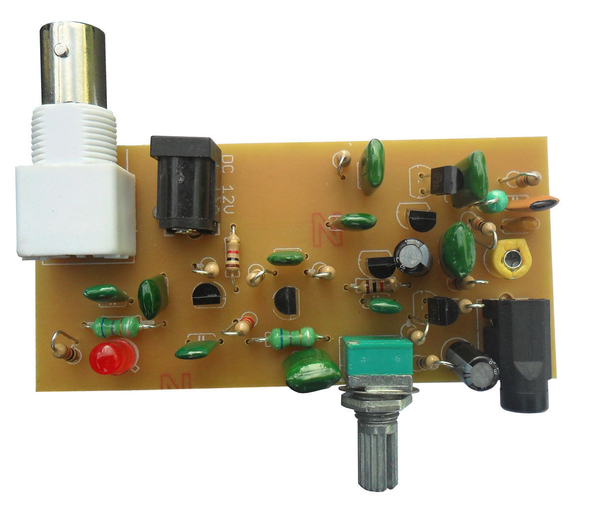 ชุดคิทเครื่องส่งวิทยุ AM กำลังส่ง 50 mW เพื่อการศึกษา (ยังไม่ได้ประกอบ)