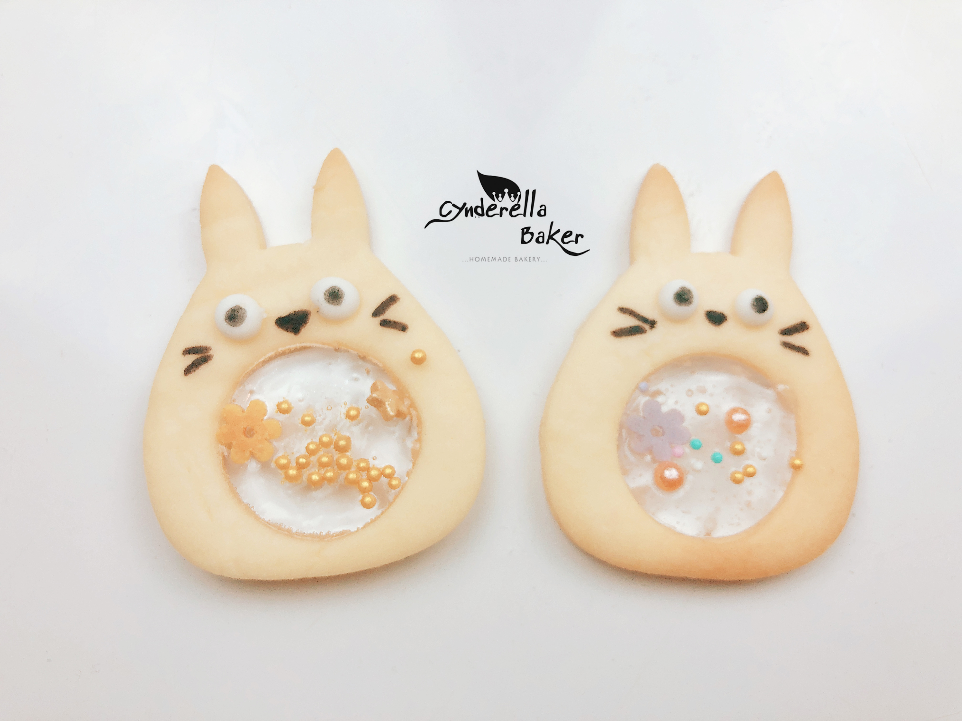 พิมพ์กดคุกกี้กระจก ลาย Totoro (ปกติ) 2.5 นิ้ว