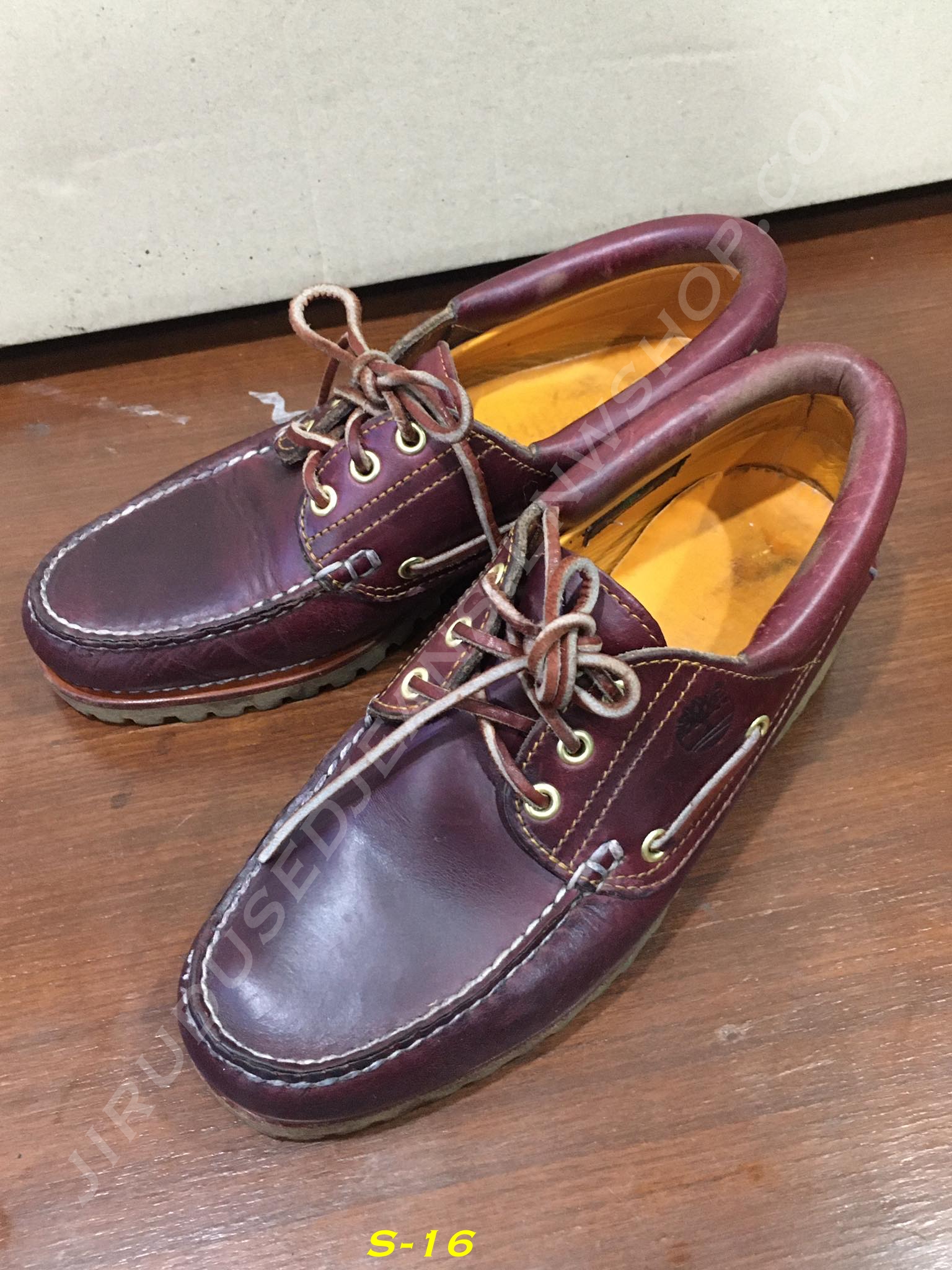 16. Timberland Icon 3-eye Classic Handsewn Lug ขนาด 7.5M US 41EU 25.5CM